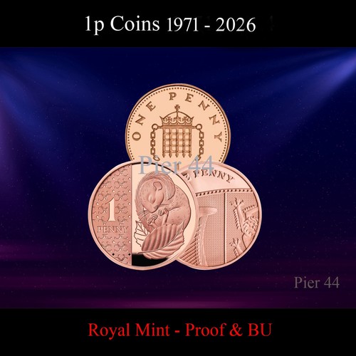 1971 2026 one pence - 2026, /