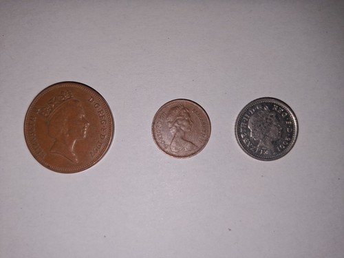Münzen two pence - 3,