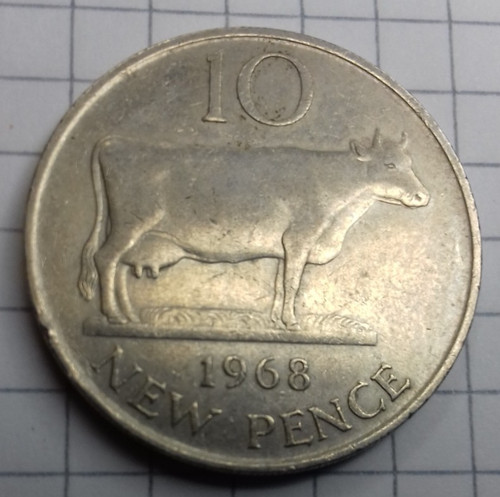 Guernsey new pence 1968 - guernsey, ##