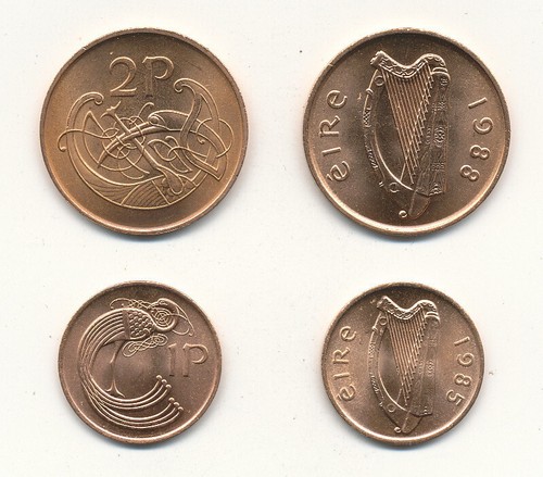 Ireland irland 2 pence - ireland, /