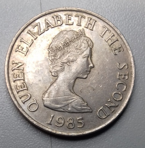 Jersey new pence 1985 - jersey, 10