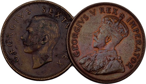 Südafrika georg 1952 pence - georg, 1