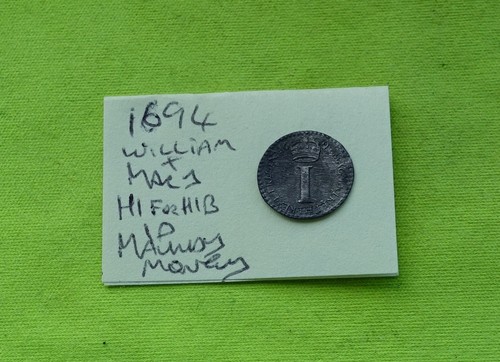 1694 one pence - 1694,