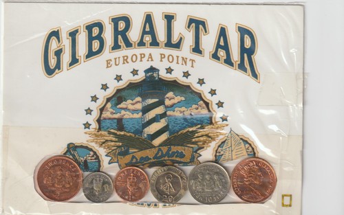 Kursmünzensatz gibraltar - gibraltar, 1