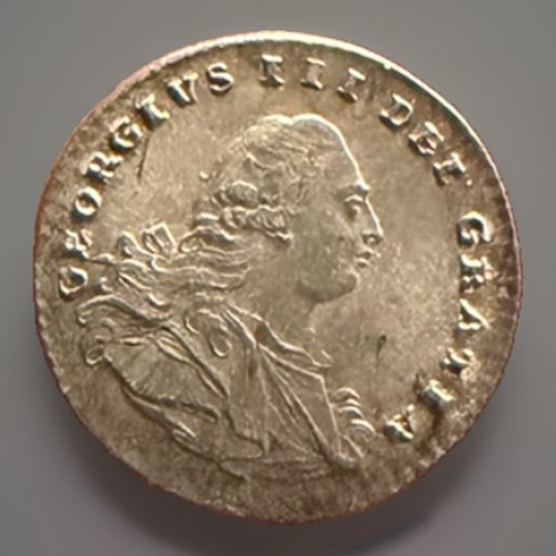 1795 maundy pence george - 1795,,
