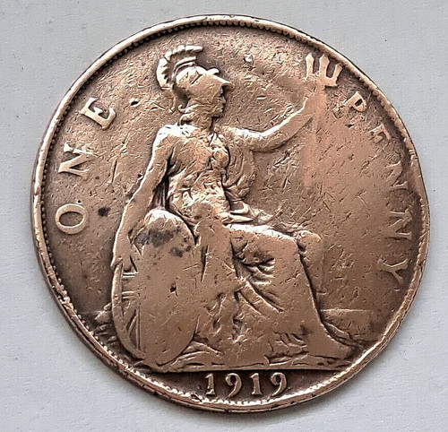 Großbritanien pence 1919 - großbritanien, 1