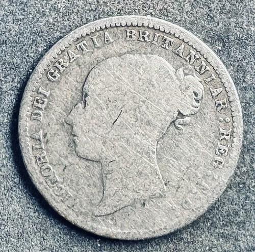 Pence 1871 großbritannien - 6,