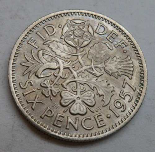 Großbritannien pence 1957 - großbritannien, pence,