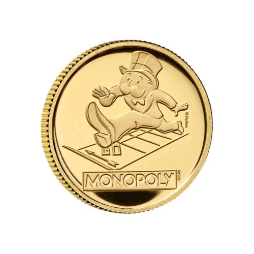 Monopoly 2025 gold - gold, coin