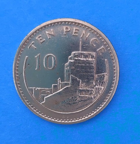 Gibraltar pence 1991 - pence, ab