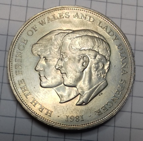 Großbritannien pence 1981 - 25, pence,