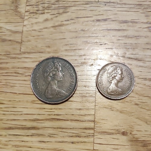 Seltene new pence und - new, 2p