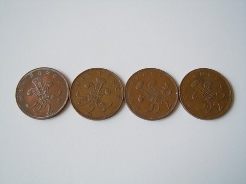Münze new pence - x,